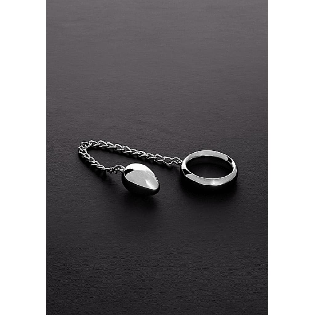 Triune Donut C-Ring Anal Egg (40/30mm) with chain