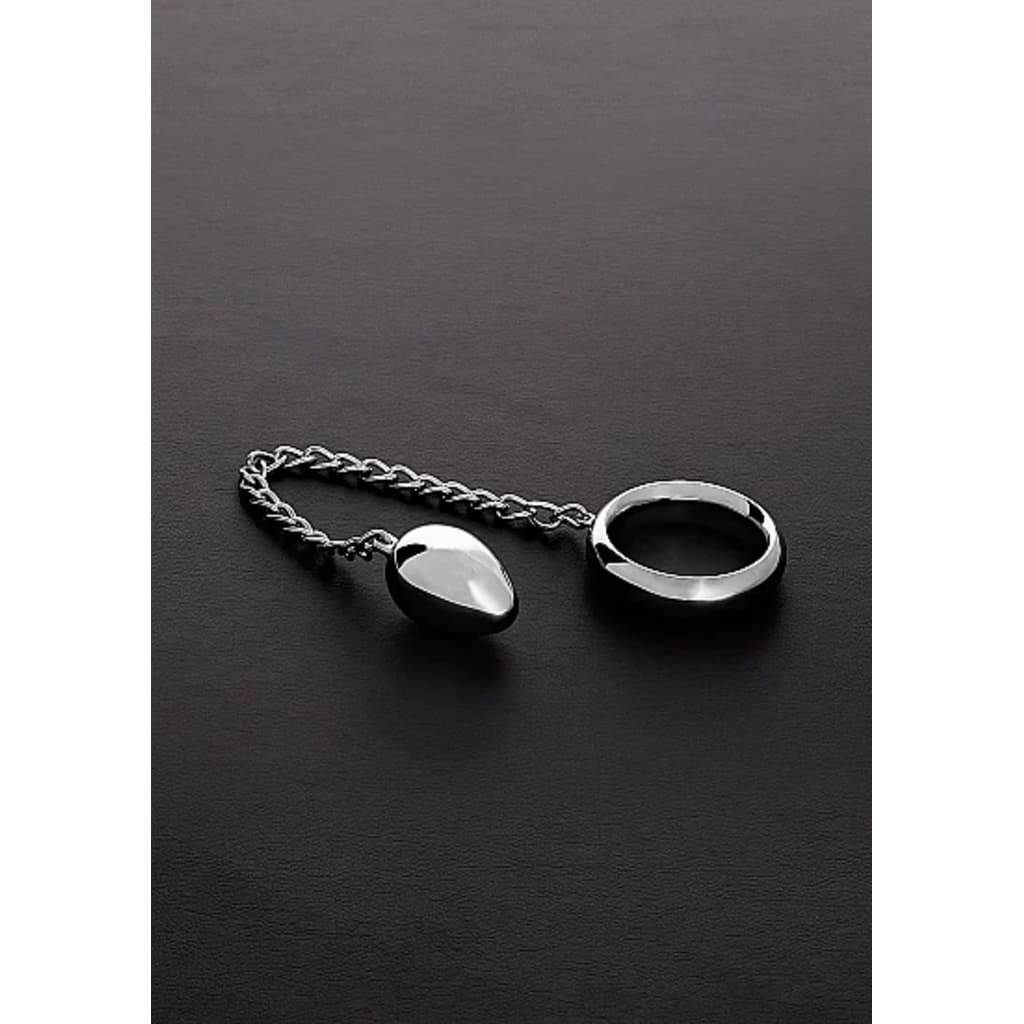 Triune Donut C-Ring Anal Egg (45/45mm) with chain