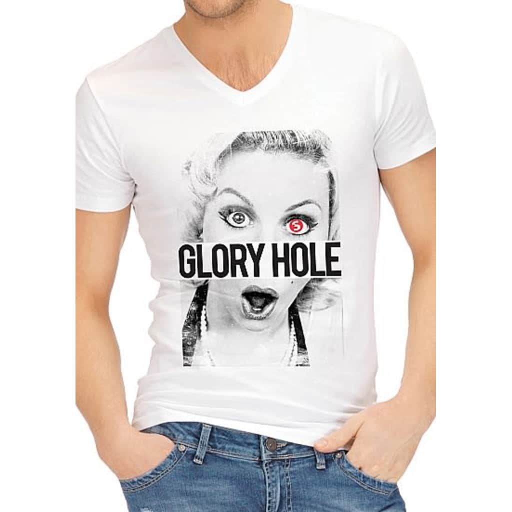 Shots - S-Line Funny Shirts - Glory Hole