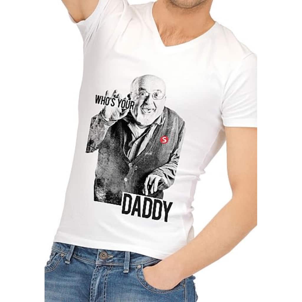 Shots - S-Line Funny Shirts - Who's Your Daddy - L
