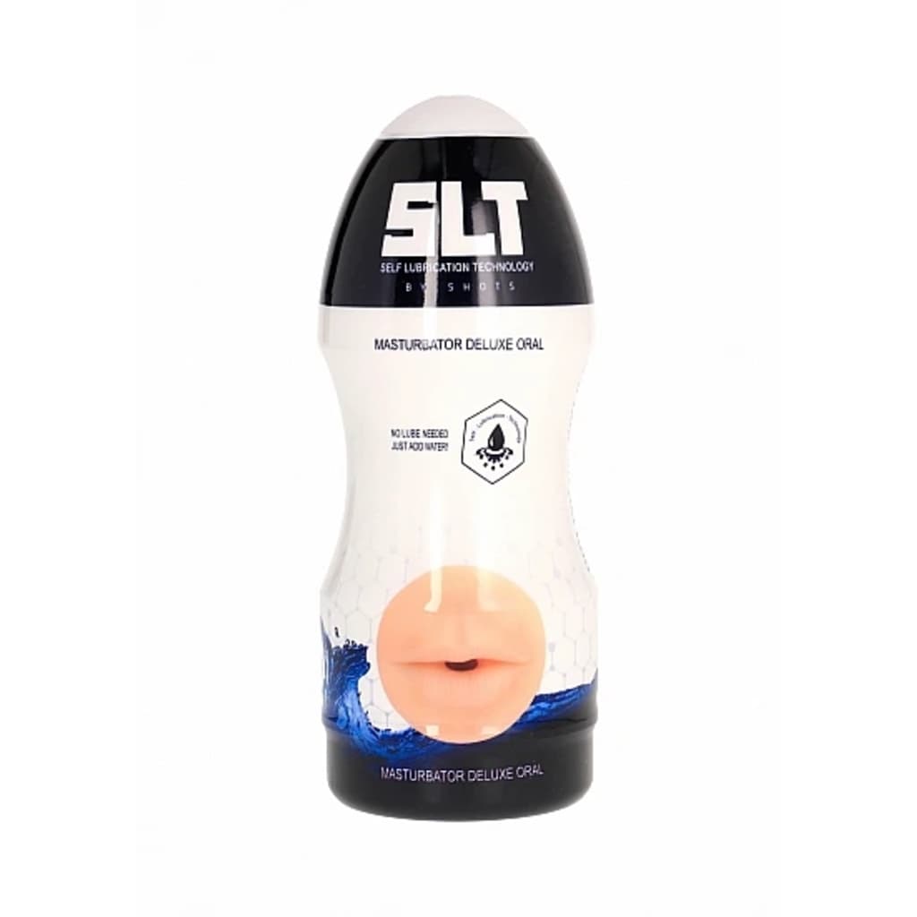 Shots - SLT Self Lubrication Masturbator Deluxe Oral - Flesh