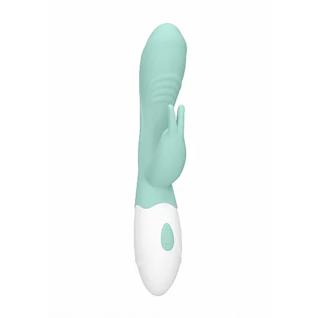 Shotsloveline Shots Loveline Rabbit Vibrator Juicy Green shotsloveline kopen in de aanbieding