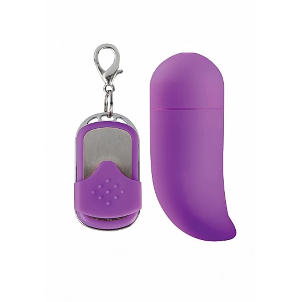 Afbeelding Shots - Simplicity CHLOÉ g-spot remote control vibrating egg - Purple door Vidaxl.nl