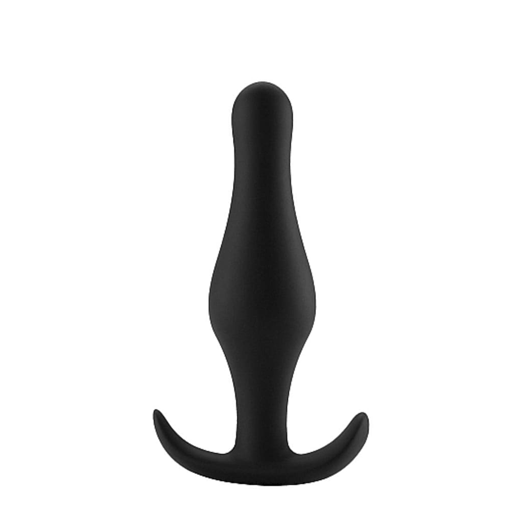 Shotsshots Toys Shots Butt Plug With Handle Medium Black shotsshots toys kopen in de aanbieding