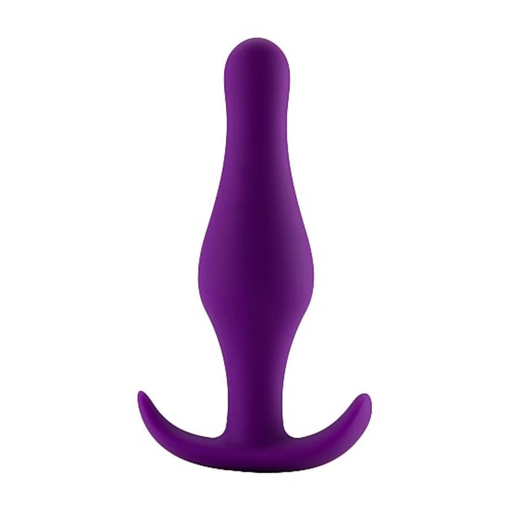 Shots - Shots Toys Butt Plug with Handle - Large - Purple