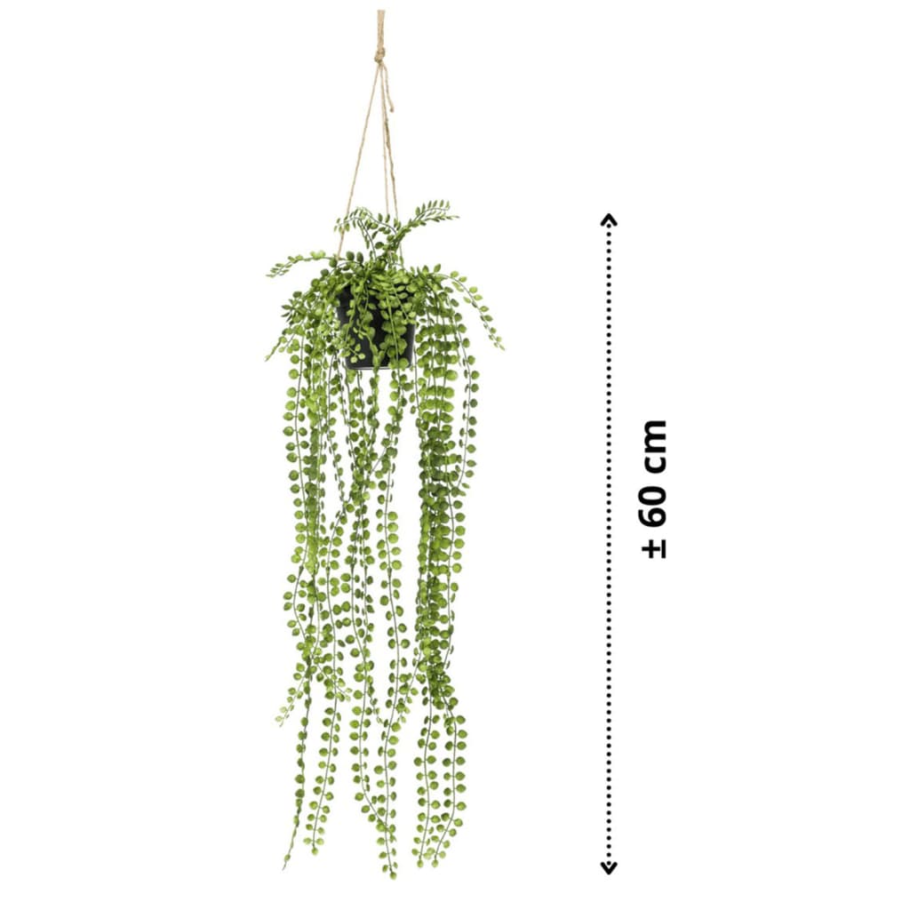 Emerald Umelý fikus popínavý v závesnom kvetináči 60 cm