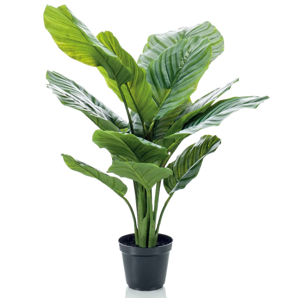 

Emerald Kunstplant in pot Calathea orbifolia 60 cm