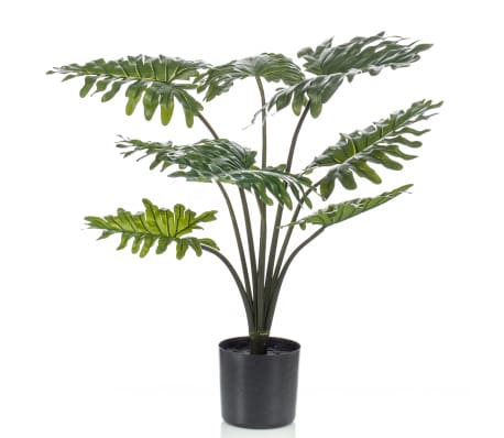 Emerald Künstliche Pflanze Philodendron mit Topf 60 cm