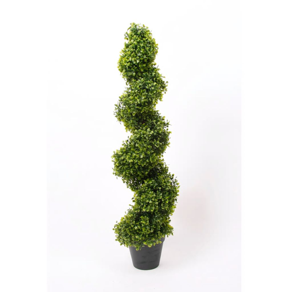Afbeelding Emerald Kunstplant buxus spiraal groen 95 cm 2 st 17.171C door Vidaxl.nl