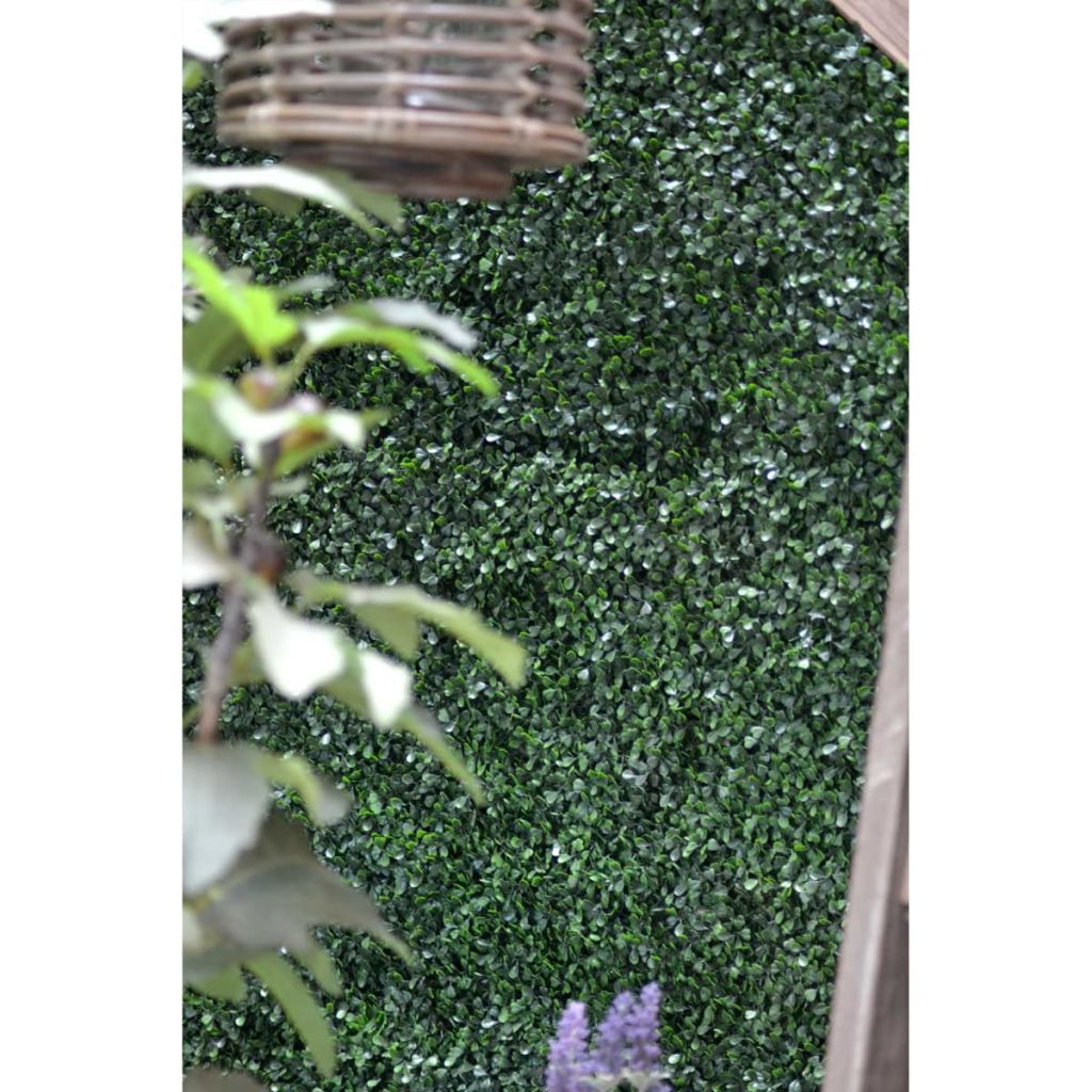 Emerald Kunstplant buxus grasmat groen 50x50 cm 4 st 417980