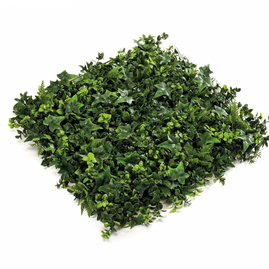 Emerald Kunstplant gemengde mat groen 50x50 cm 4 st 417983