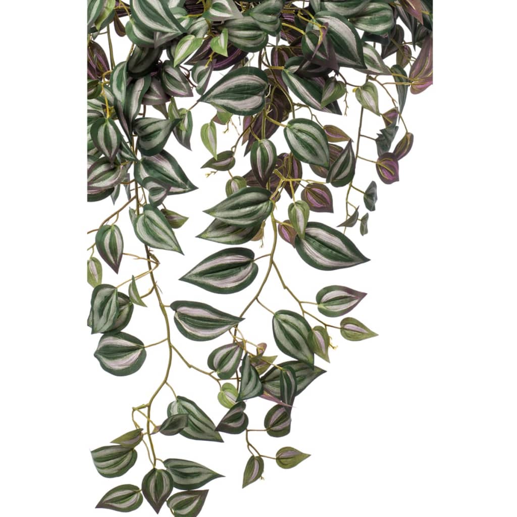 

Emerald Kunstplant tradescantia hangend tweekleurig paars 420847