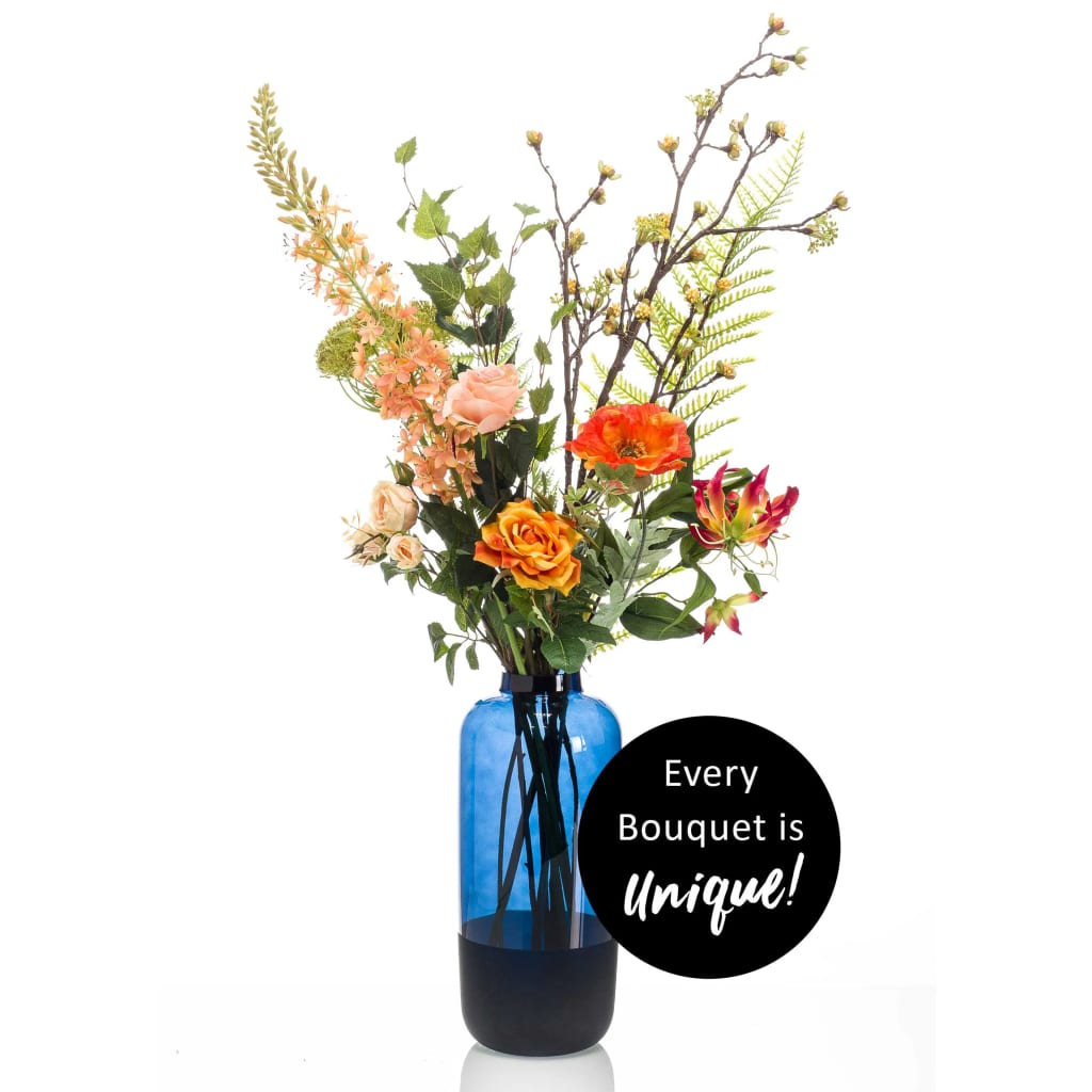 Emerald Kunstboeket Happy Orange XL afbeelding