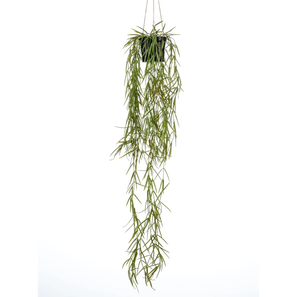 Emerald Kunstig Hoya hengende busk 80 cm i potte - Kunstig flora - Kunstig plante blomst