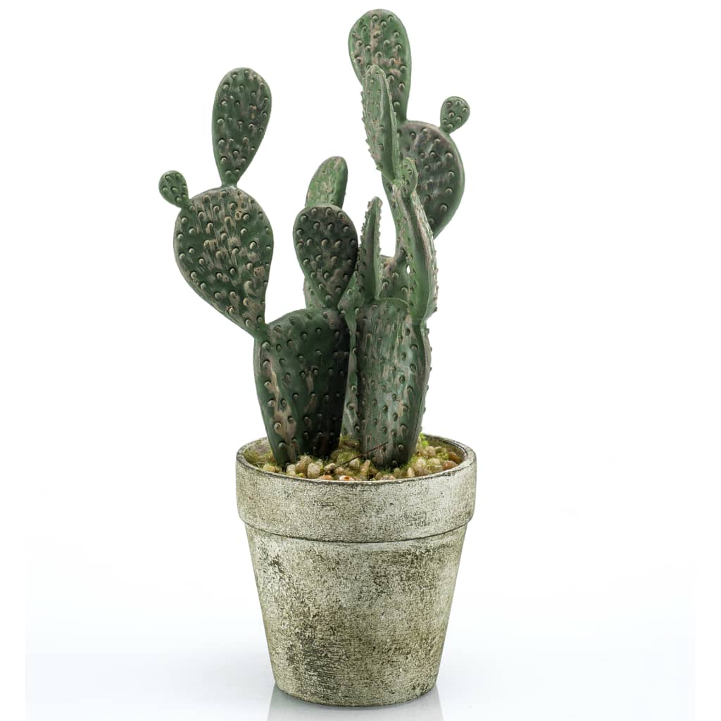 

Emerald 3-delige Kunstplantenset in potten cactus en aloë vera