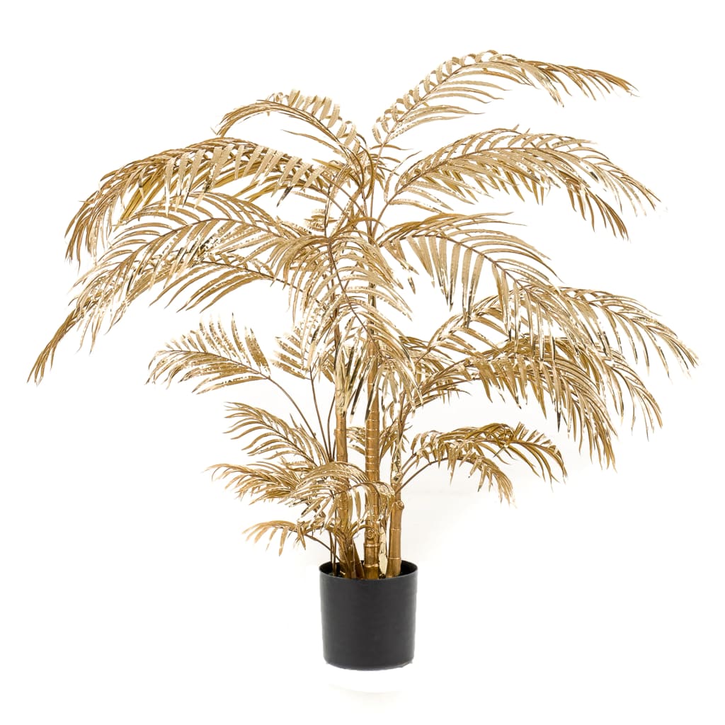 Emerald Umělá palma areková 145 cm zlatá