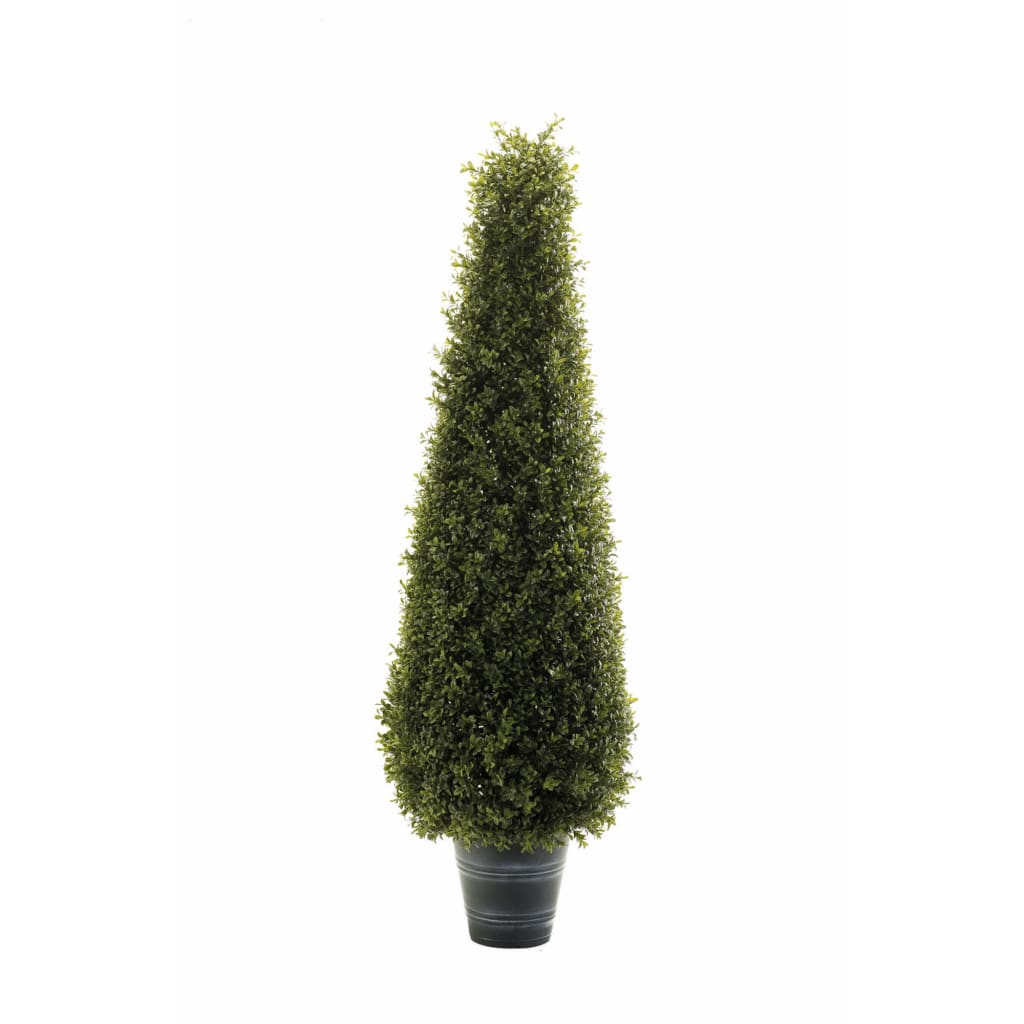 Afbeelding Emerald Kunstplant buxus piramide 95 cm door Vidaxl.nl