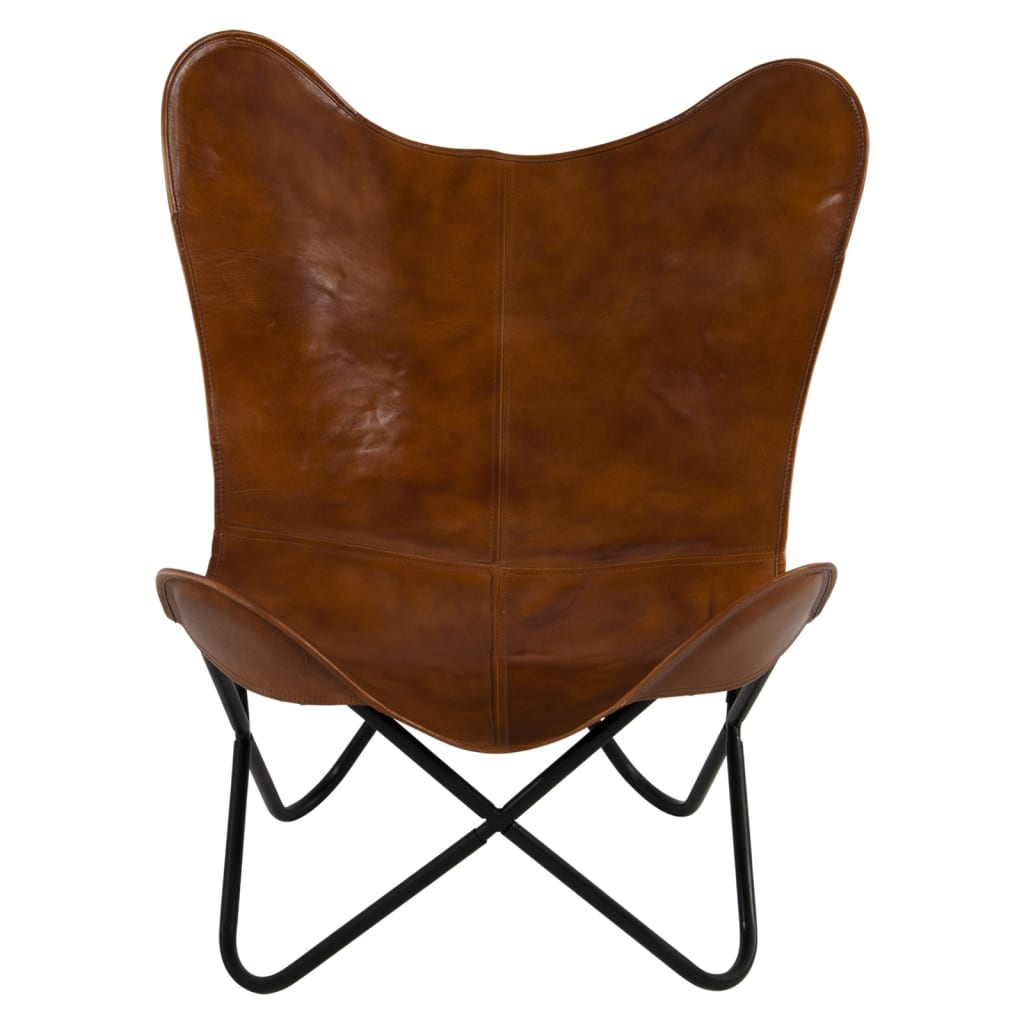

Lesli Living Vlinderstoel Buffalo 75x75x87 cm bruin