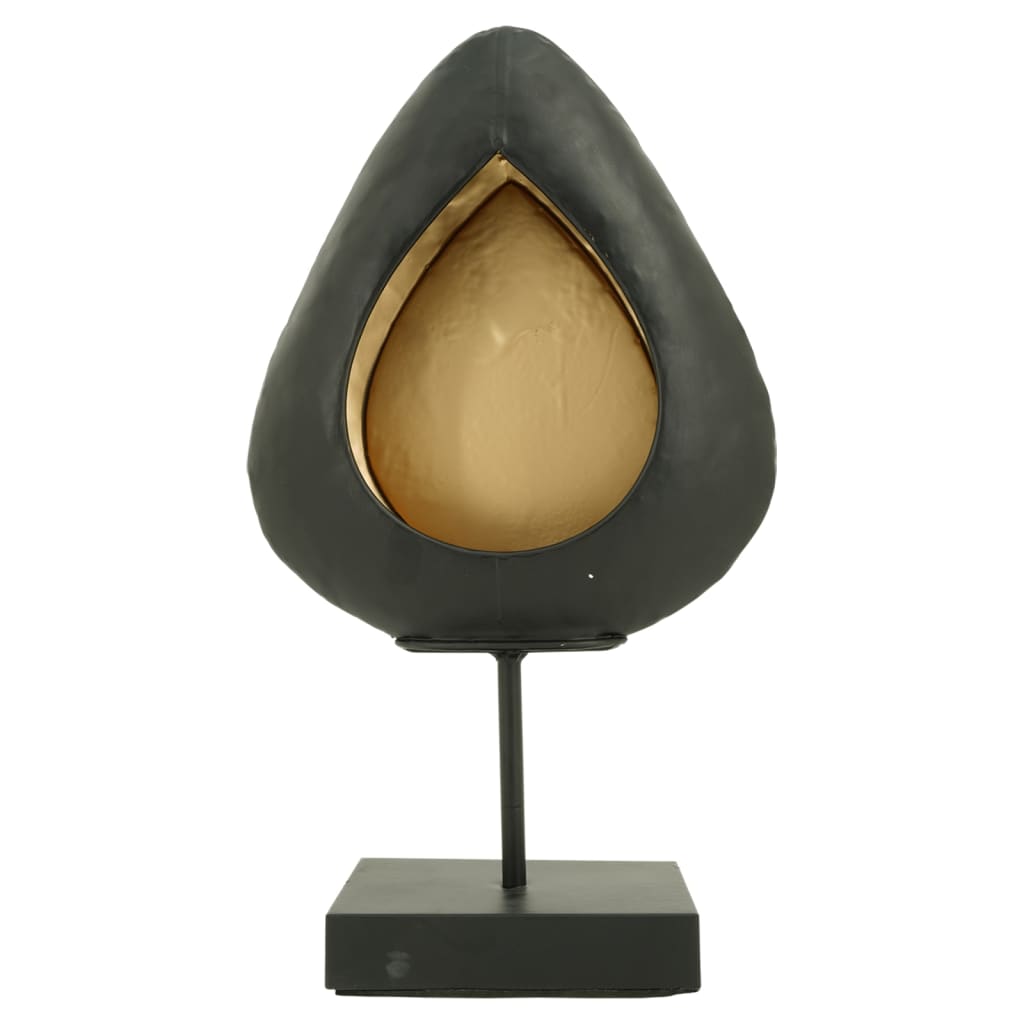 Lesli Living Drop Candle Holder Egg on Stand 39.6x13x59.5 cm