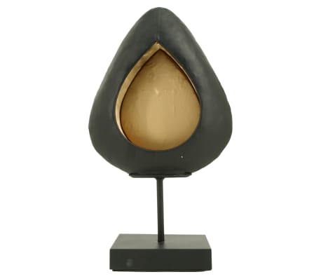 Lesli Living Drop Candle Holder Egg on Stand 39.6x13x59.5 cm