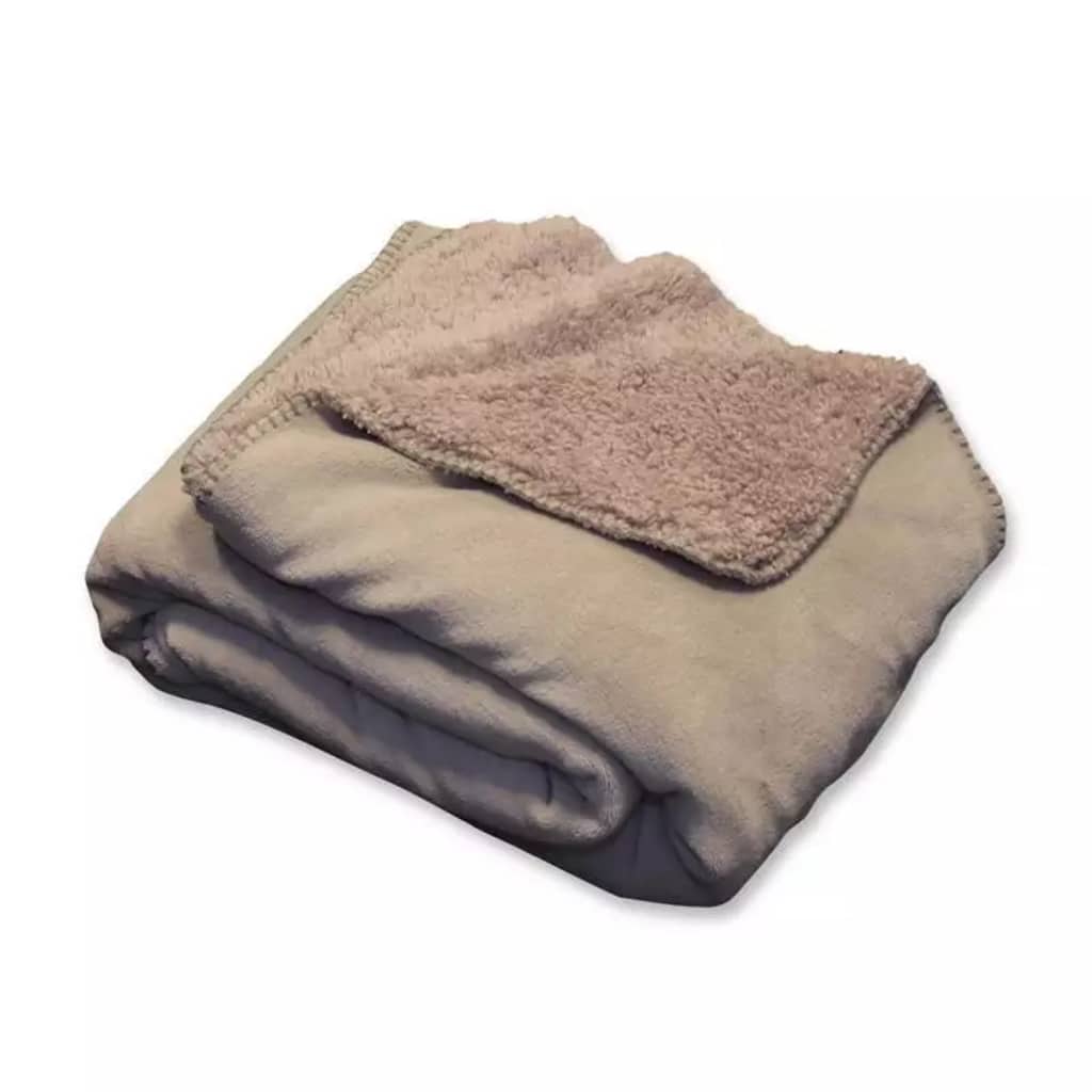 Unique Living Tavi fleece plaid - 100% polyester, Fleece polyester -