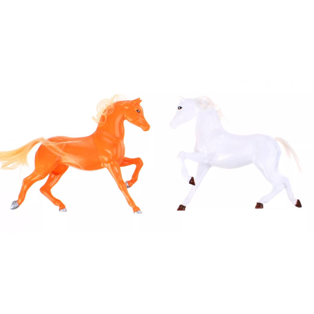 Afbeelding Toi-Toys speelset Kailey's paardenstal 4-delig bruin/wit door Vidaxl.nl