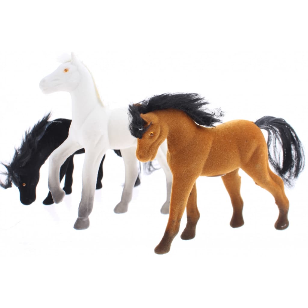Afbeelding Toi-Toys mini-paarden 3-delig 10 cm door Vidaxl.nl