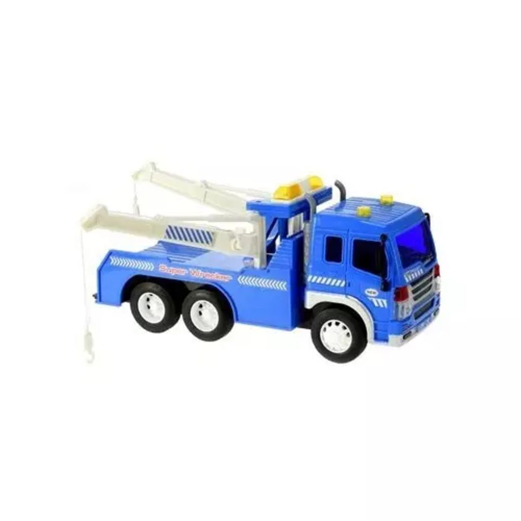 Toi-Toys Takelwagen met licht en geluid 28 cm blauw