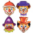 Toitoys Toi Toys Feestmaskers Clown 4 Stuks toitoys kopen in de aanbieding