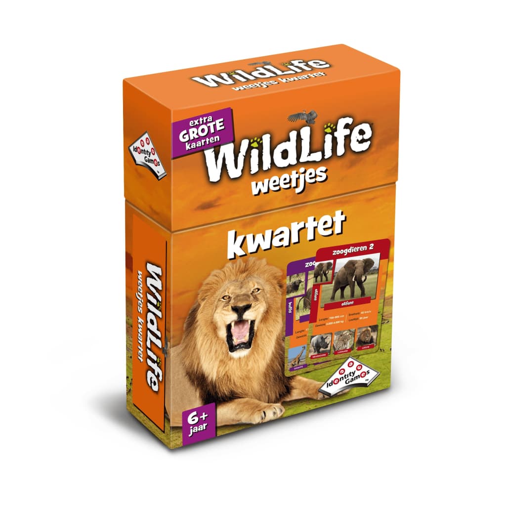 Afbeelding Identity Games Wildlife kwartet door Vidaxl.nl