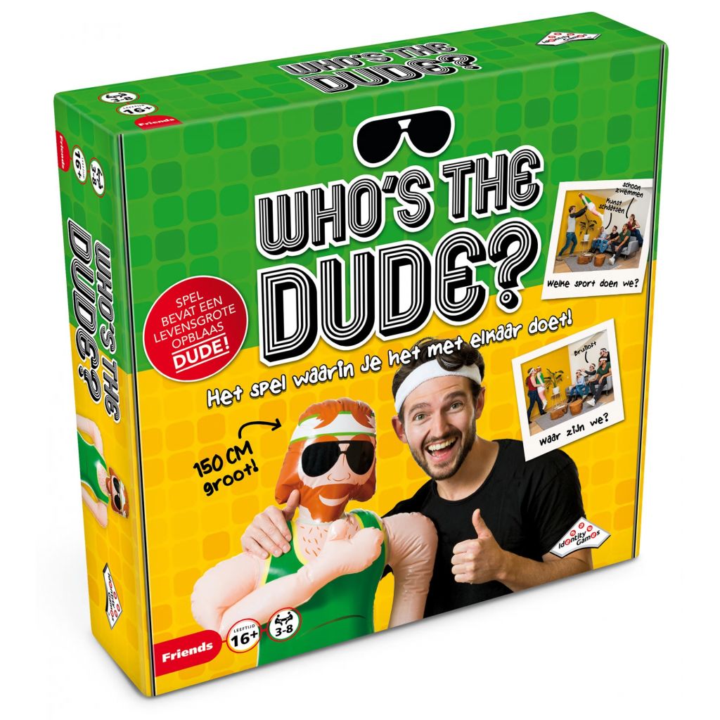 Afbeelding Identity Games Who's the Dude? gezelschapsspel door Vidaxl.nl