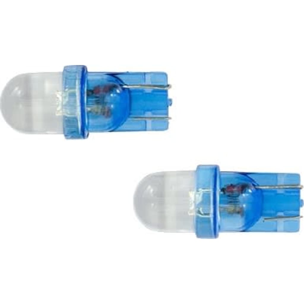 AutoStyle autolamp T10 12 Volt 5 Watt 2 stuks blauw