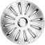 Autostyle Wieldoppen Daytona Pro 13 Inch Abs Zilver Set Van 4 autostyle kopen in de aanbieding