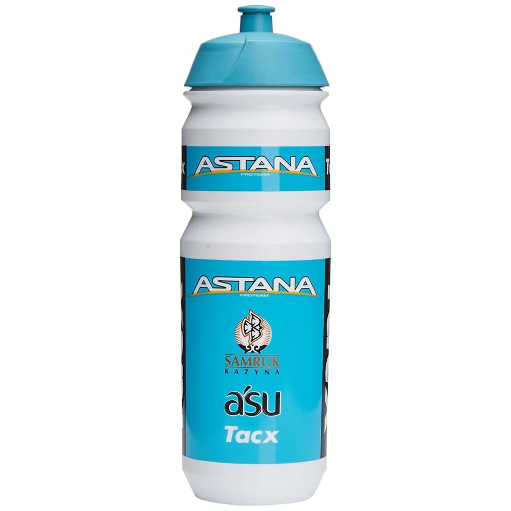 Tacx bidon Astana wit/blauw 750 ml