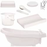 Bébé-Jou Set de bañera térmica DeLuxe Click blanco 499601
