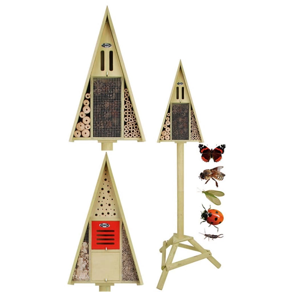 

Esschert Design insectenhotel op paal in giftbox WA18