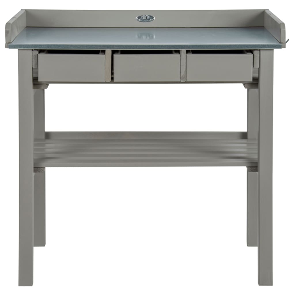 Esschert Design Table de rempotage grise CF29G