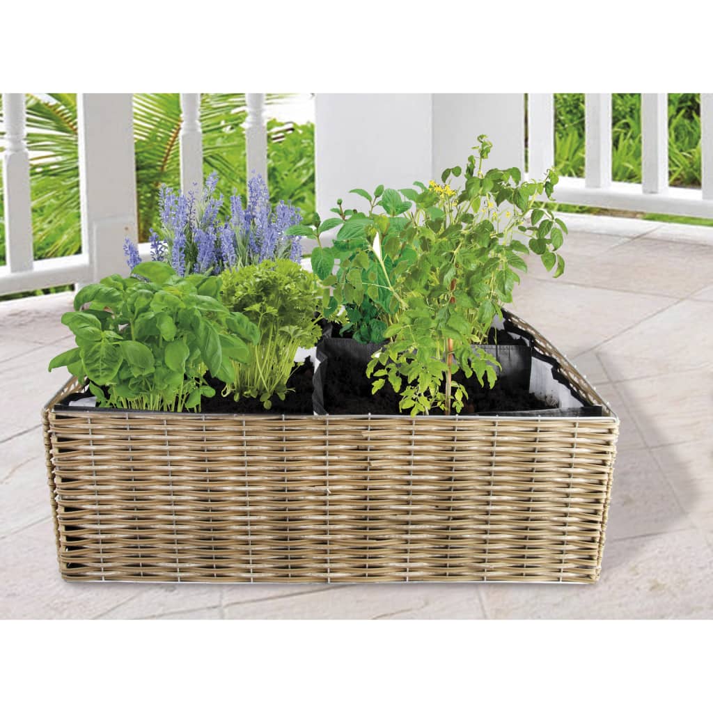 VidaXL - Esschert Design Planter 59,5x59,5x20 cm Bruin B1006