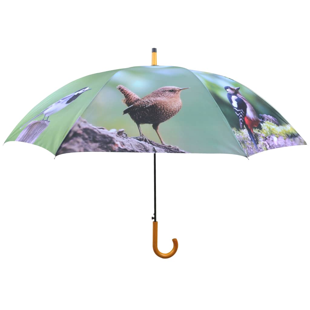 Afbeelding Esschert Design Paraplu Birds 120 cm TP178 door Vidaxl.nl