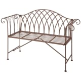 Esschert Design Gartenbank Metall Viktorianischer Stil MF009