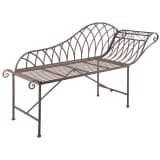 Esschert Design Gartenliege/Sitzbank Metall Old English Style MF016