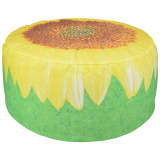 Esschert Design Opblaasbare Buitenpoef Zonnebloem 58 cm BK017