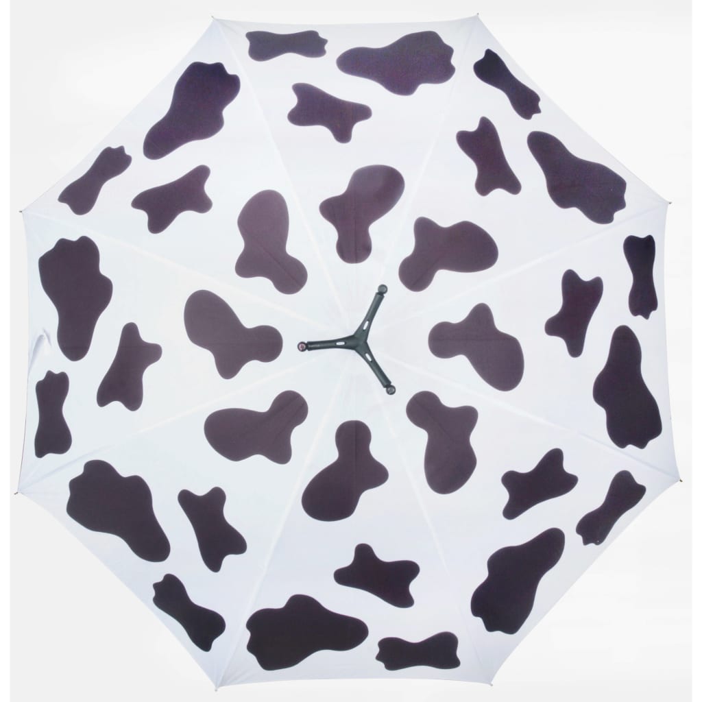 

Esschert Design Paraplu Cow 98 cm wit en zwart TP215