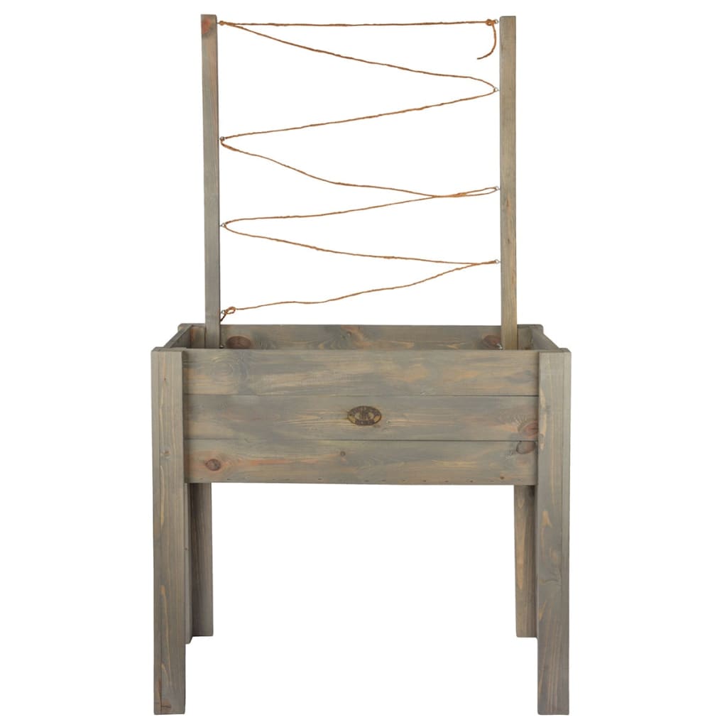 

Esschert Design Verhoogde plantenbak dennenhout 82x42,8x143,5 cm NG46