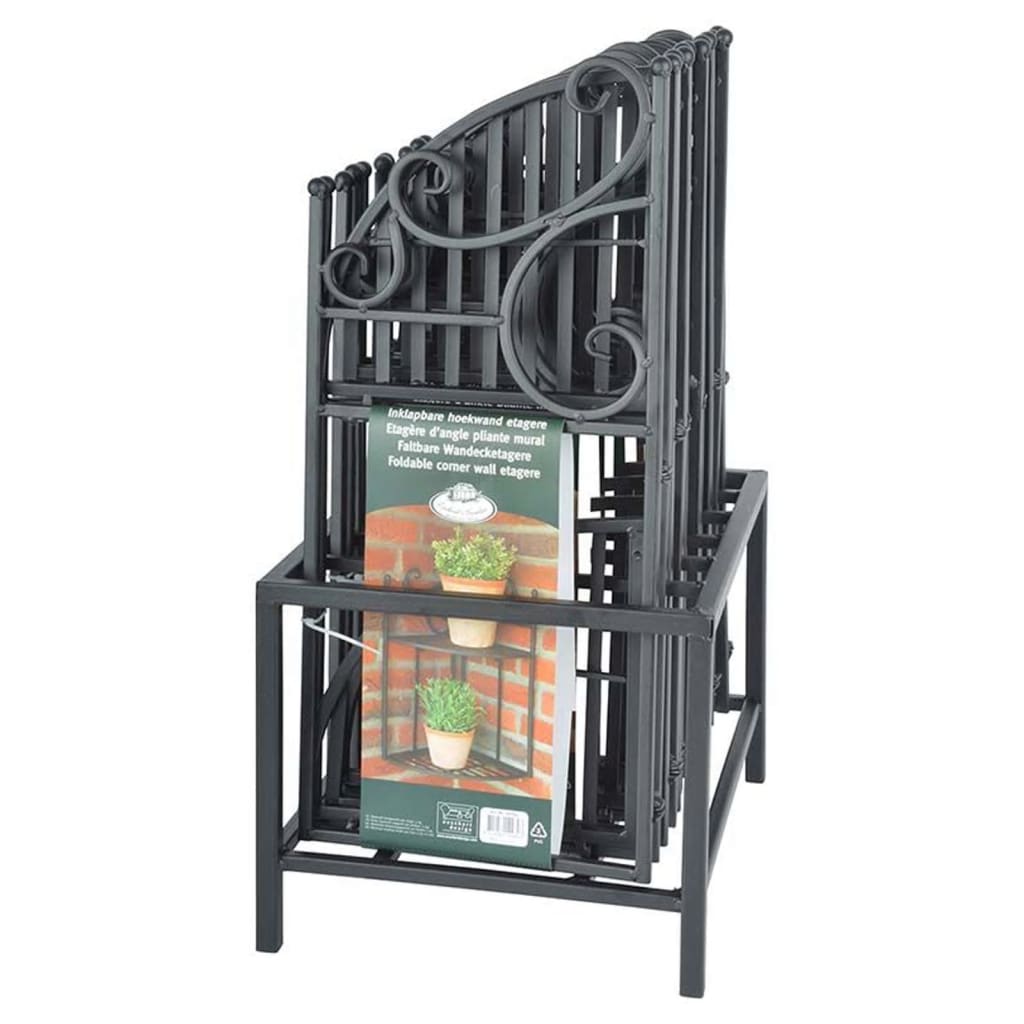 Foldable Corner Etagere Esschert Design 13 width=274