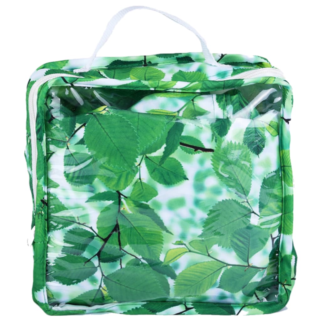 

Esschert Design Zonnescherm met bladerenprint