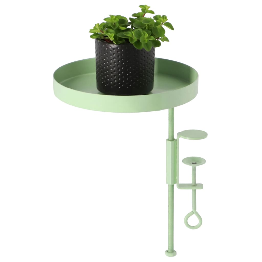 Esschert Design Plantenblad met klem rond M groen afbeelding