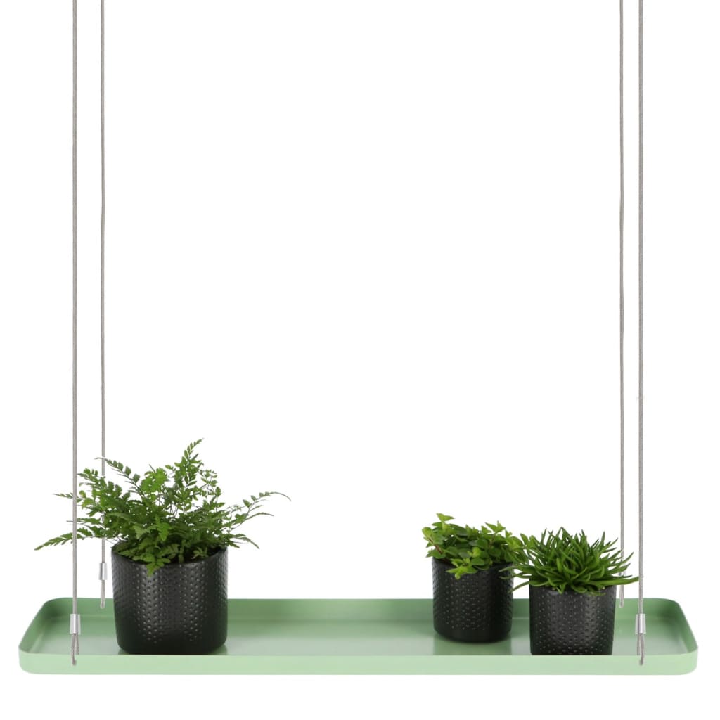 Esschert Design Plantenblad hangend rechthoekig L groen afbeelding