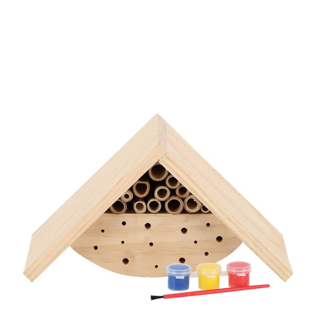 Esschert Design Set hotel de insecte pentru bricolaj, cu vopsea