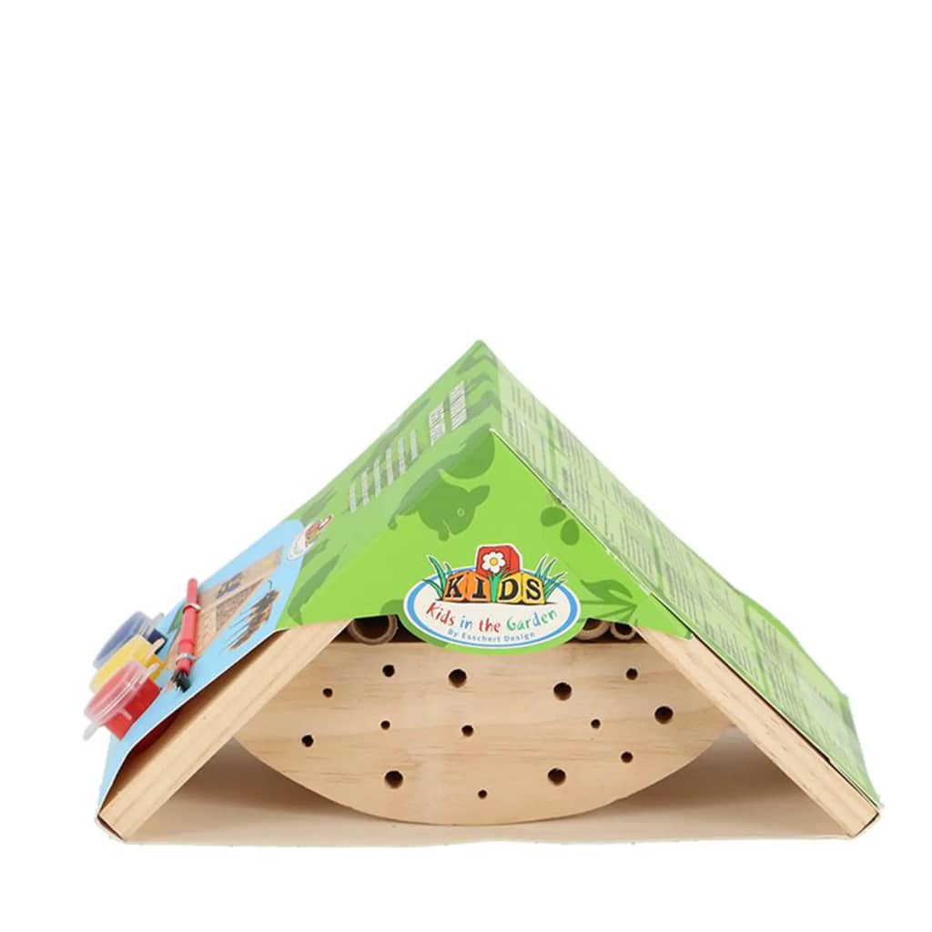 Esschert Design Insectenhotelset doe-het-zelf met verf afbeelding